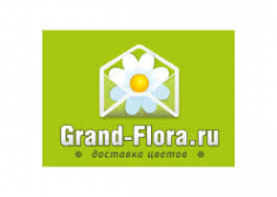 Логотип компании Доставка цветов Гранд Флора (ф-л г.Саяногорск)